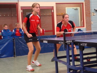 Ingrid & Ellen in de dubbel