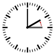 Klok 1 uur achteruit