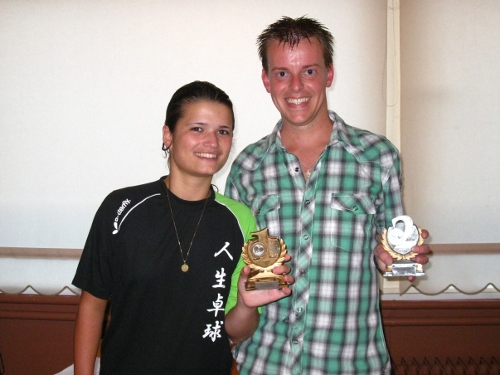 Klasse B, Hoofdronde, Nr. 1: Sylvia Prins & Nr. 2: Jasper Zoet