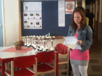 Susan Vernooij opent het toernooi