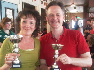 C-Poule 2e plaats: René van der Heiden (Docos) & Yolanda Bloemen (Docos)