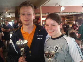 B-Poule 1e plaats: Michel de Vries (Hotak) & Marlotte Staps (Irene)
