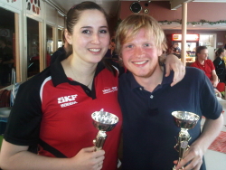 A-Poule 3e plaats: Tycho Dekkers (US) & Renate Guijtjens (US)