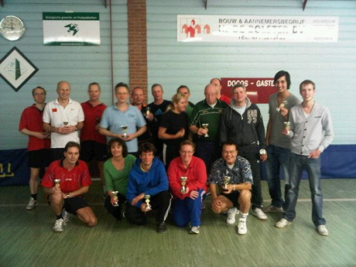 Clubkampioenschap DUBBEL 2011 - ALLE prijswinnaars