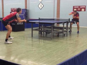 Beide spelers speelden fabuleuze ballen...