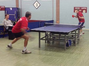 Om over de forehand topspin nog maar niet te spreken