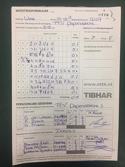 Een heerlijke 0-10 in het voordeel van Docos H3!!!