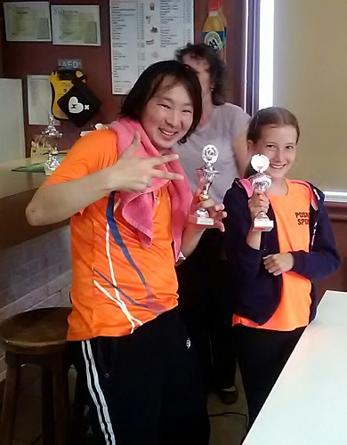 Poule B, 2e plaats: Kento Nomura + Ilse de Regt Poule B, 2e plaats: Kento Nomura + Ilse de Regt
