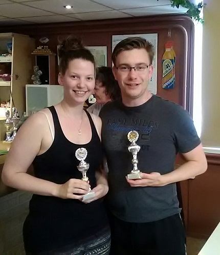 Poule A, 3e plaats: Rutger Borsboom + Sabine Brand Poule A, 3e plaats: Rutger Borsboom + Sabine Brand