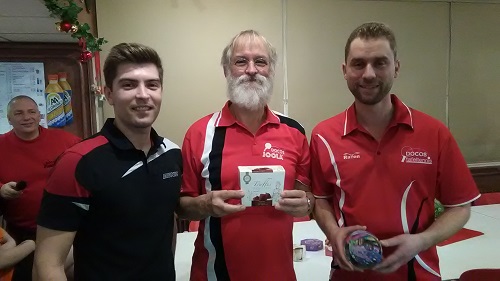 Poule B, gedeelde 3e plaats voor Roy Dijkman, Wout Meelis en Johan Siebesma